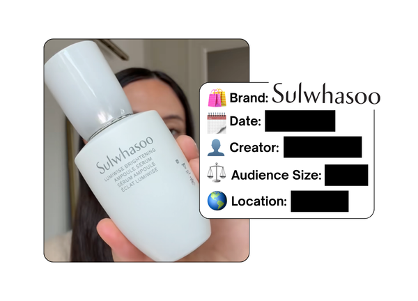Spotted: Sulwhasoo in a new paid collab