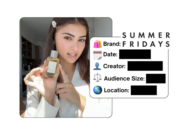 Spotted: Summer Fridays in a new paid collab