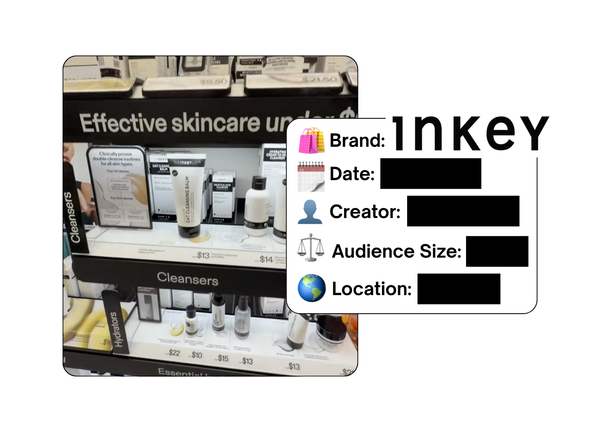 Spotted: The INKEY List in a new paid collab