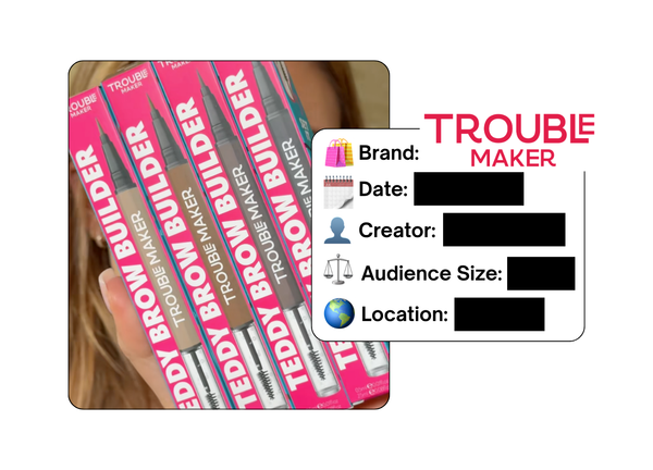 Spotted: Trouble Maker in a new paid collab