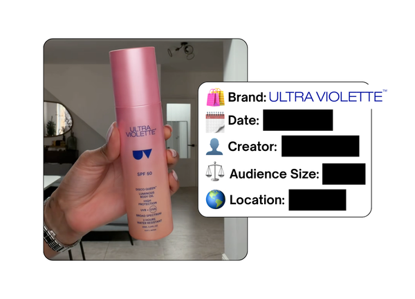 Spotted: Ultra Violette in a new paid collab