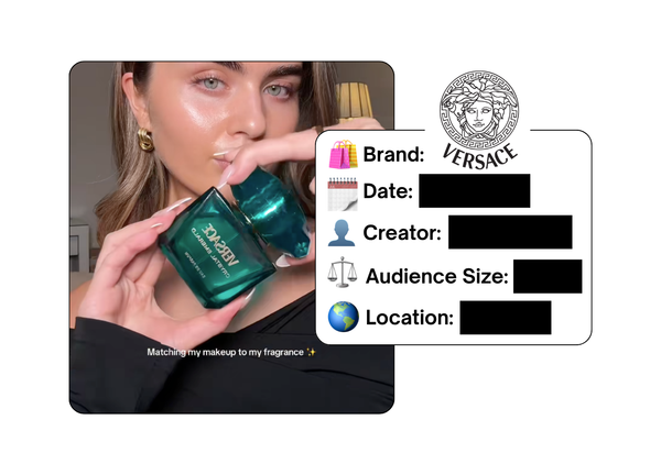 Spotted: Versace in a new paid collab
