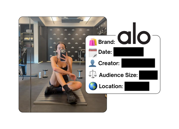 Spotted: Alo in a new paid collab