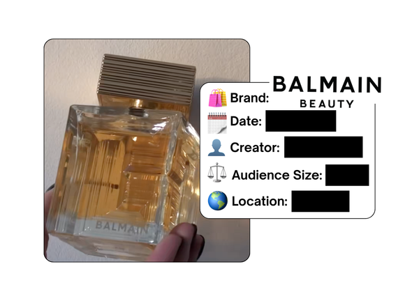 Spotted: Balmain Beauty in a new paid collab