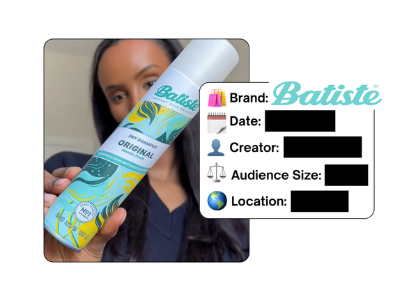 Spotted: Batiste in a new paid collab