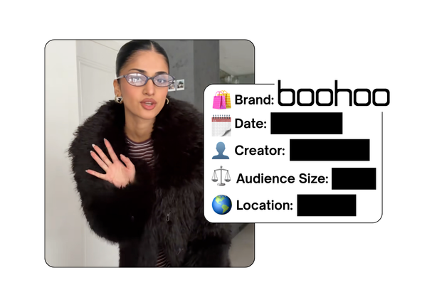 Spotted: Boohoo in a new paid collab