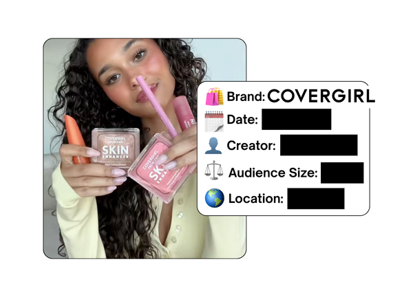 Spotted: COVERGIRL in a new paid collab
