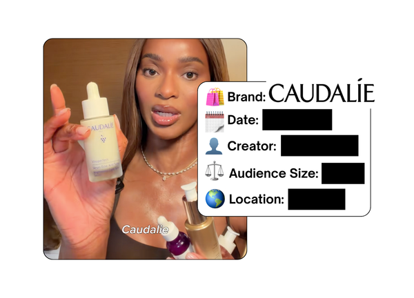 Spotted: Caudalie in a new paid collab