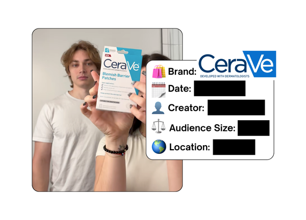 Spotted: CeraVe in a new paid collab
