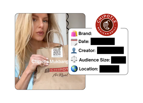 Spotted: Chipotle in a new paid collab