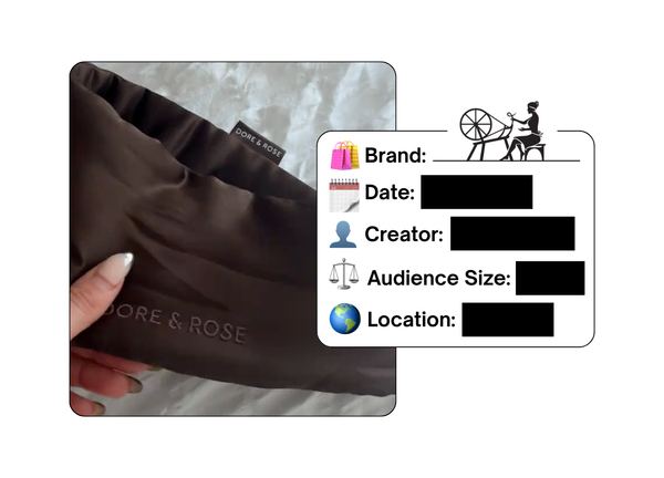 Spotted: DORE & ROSE in a new paid collab