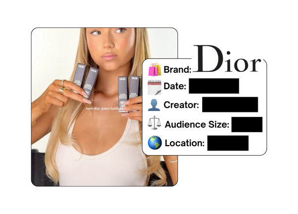 Spotted: Dior Beauty in a new paid collab