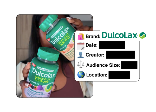 Spotted: Dulcolax in a new paid collab