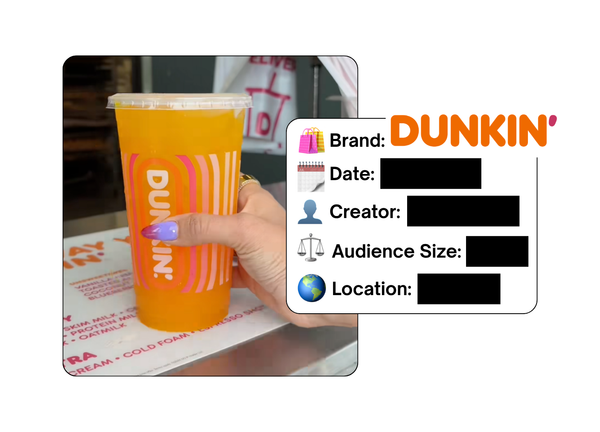 Spotted: ‎Dunkin' in a new paid collab