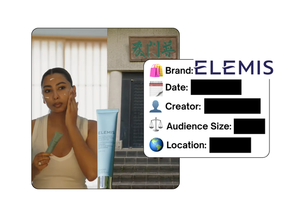 Spotted: ELEMIS in a new paid collab