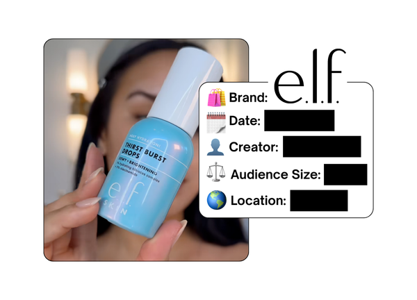 Spotted: Elf Cosmetics in a new paid collab