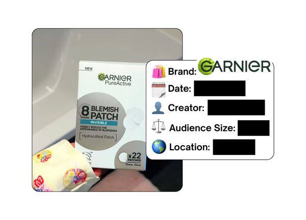 Spotted: Garnier in a new paid collab