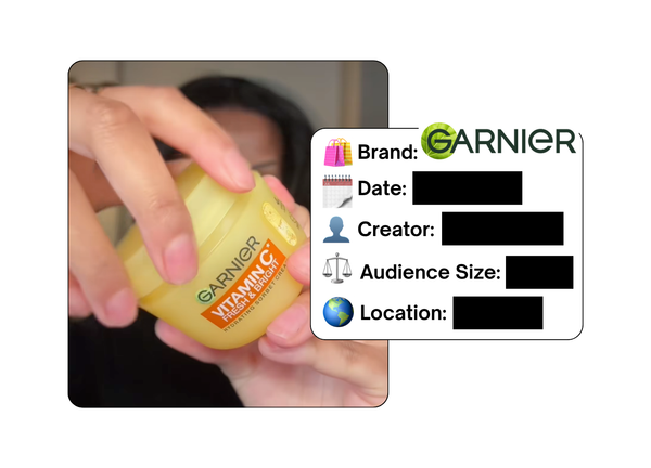 Spotted: Garnier in a new paid collab