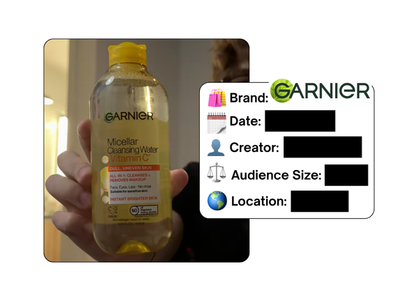 Spotted: Garnier in a new paid collab