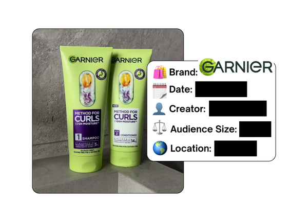 Spotted: Garnier in a new paid collab