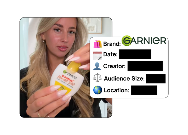 Spotted: Garnier in a new paid collab