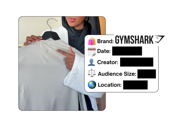 Spotted: Gymshark in a new paid collab