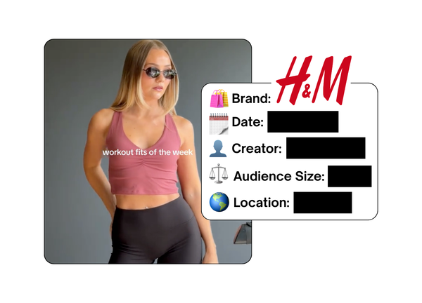 Spotted: H&M in a new paid collab