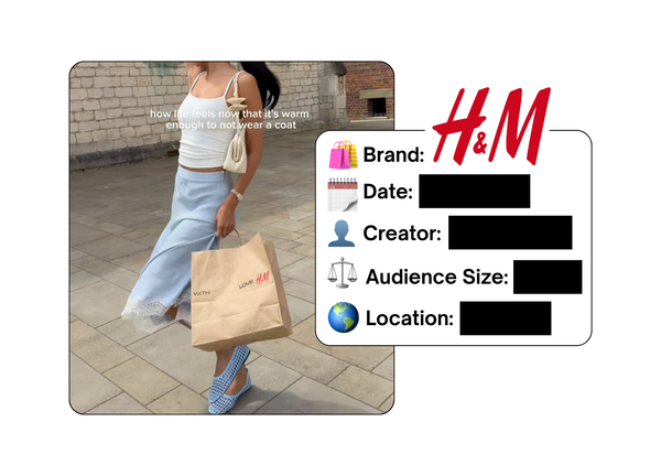 Spotted: H&M in a new paid collab