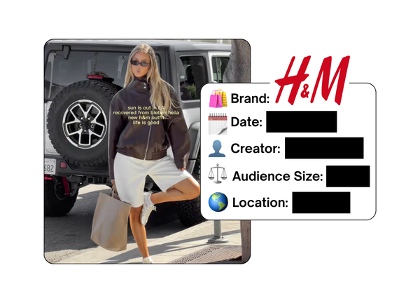 Spotted: H&M in a new paid collab