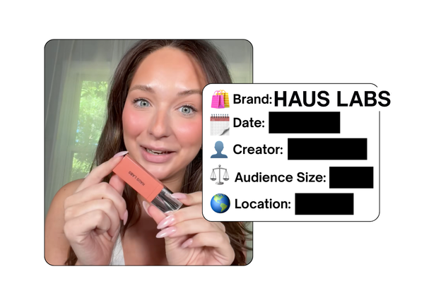 Spotted: Haus Labs in a new paid collab