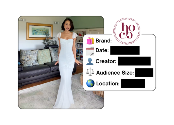 Spotted: House of CB in a new paid collab
