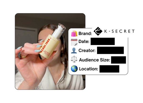 Spotted: KSECRET in a new paid collab