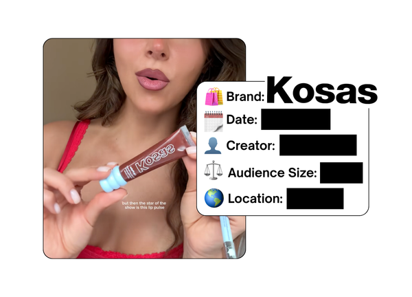 Spotted: Kosas in a new paid collab