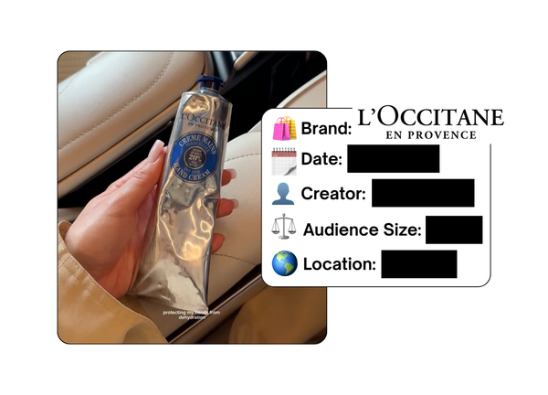 Spotted: L’Occitane in a new paid collab