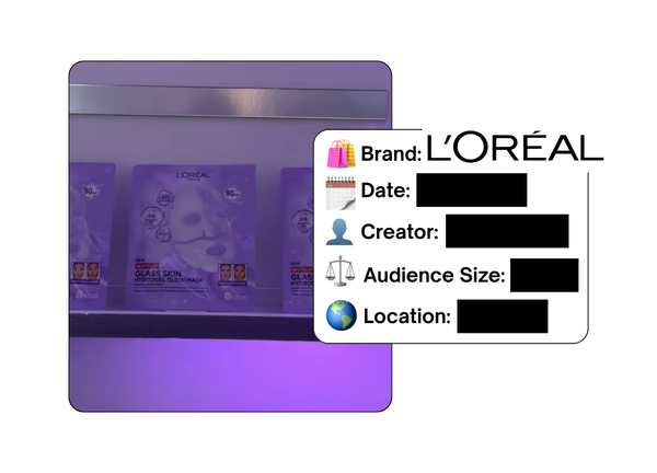 Spotted: L’Oreal in a new paid collab