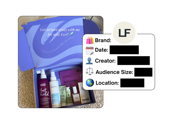 Spotted: LOOKFANTASTIC in a new paid collab