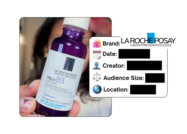 Spotted: La Roche-Posay in a new paid collab