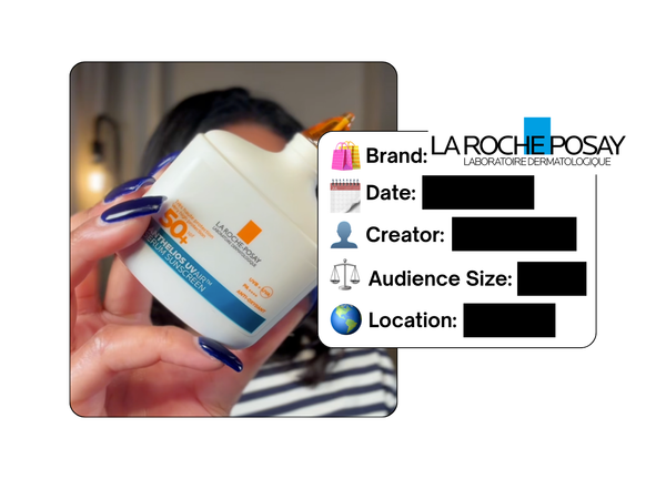 Spotted: La Roche-Posay in a new paid collab