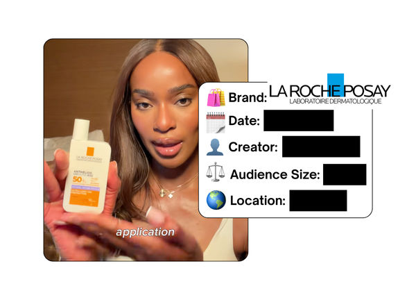 Spotted: La Roche-Posay in a new paid collab