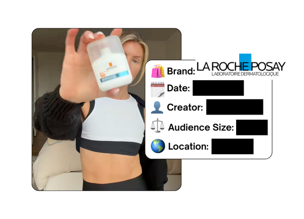 Spotted: La Roche-Posay in a new paid collab