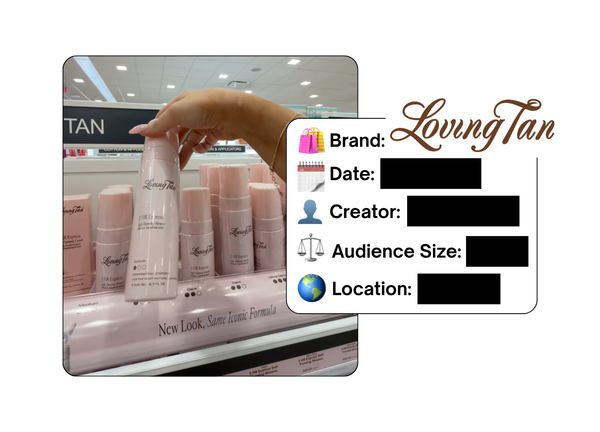 Spotted: Loving Tan in a new paid collab