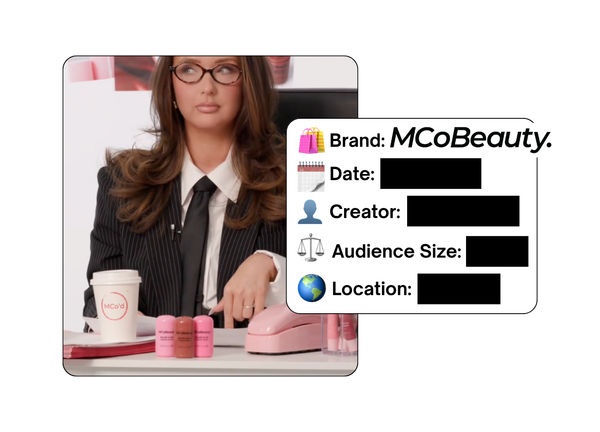 Spotted: MCoBeauty in a new paid collab