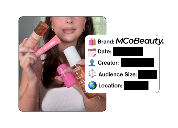 Spotted: MCoBeauty in a new paid collab