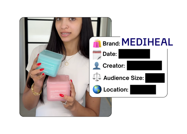 Spotted: MEDIHEAL in a new paid collab