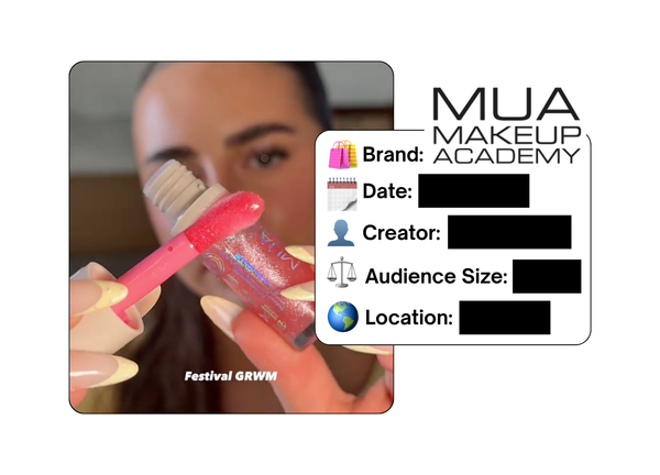 Spotted: MUA Cosmetics in a new paid collab