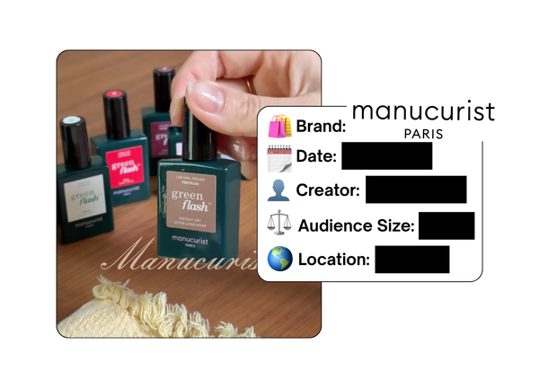 Spotted: Manucurist in a new paid collab