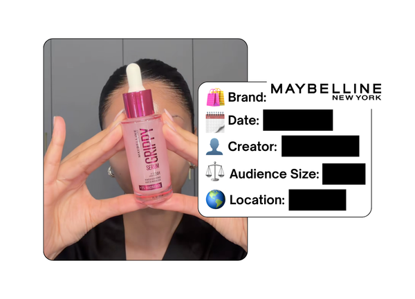 Spotted: Maybelline in a new paid collab