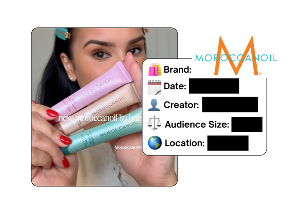 Spotted: Moroccanoil in a new paid collab