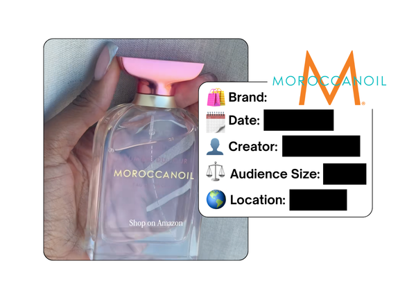 Spotted: Moroccanoil in a new paid collab
