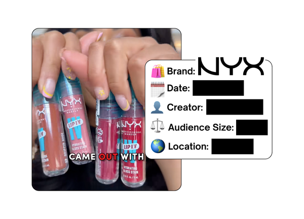 Spotted: NYX Cosmetics in a new paid collab